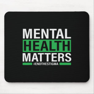 Mousepad Problemas De Saúde Acabam Com O Stigma Mental Heal