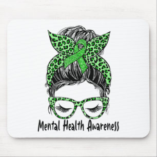 Mousepad Problemas de Saúde Mental do Armamento Sensibiliza