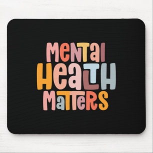 Mousepad Problemas de saúde mental Sensibilização