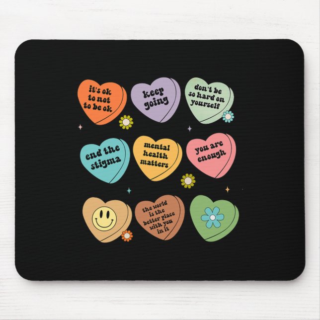 Mousepad Problemas De Saúde Que Você É Conscientista De Aut (Frente)