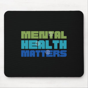 Mousepad Problemas De Saúde Verde Para Sensibilização Para