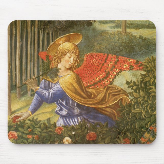 Mousepad Procissão do Anjo Magi por Benozzo Gozzoli (Frente)