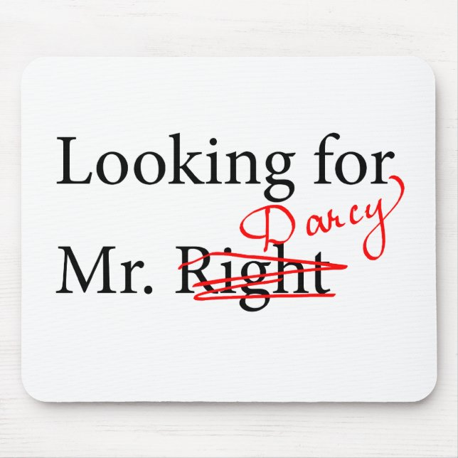 Mousepad Procurando o Sr. Darcy (Frente)