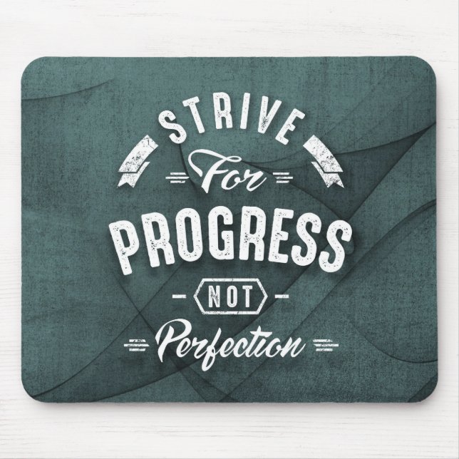 Mousepad Procure Progresso - Cotações Inspirativas. (Frente)