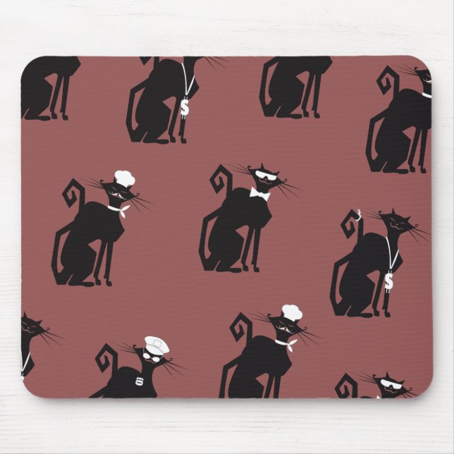 Mousepad Produtos de Gato Profissionais (Frente)