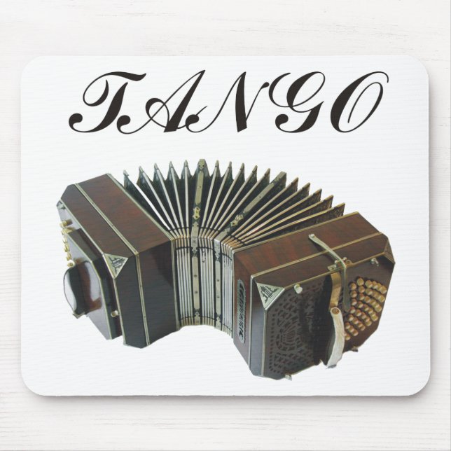 Mousepad Produtos & design do tango! Música de Argentina! (Frente)