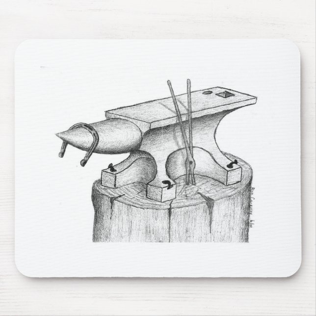 Mousepad Produtos do ferreiro e do Farrier (Frente)