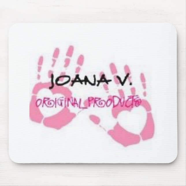 Mousepad Produtos originais de Joana V (Frente)