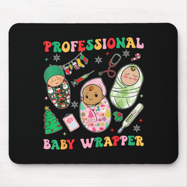 Mousepad Professional Baby Wrappers Nicu Mother Baby Nurse  (Frente)