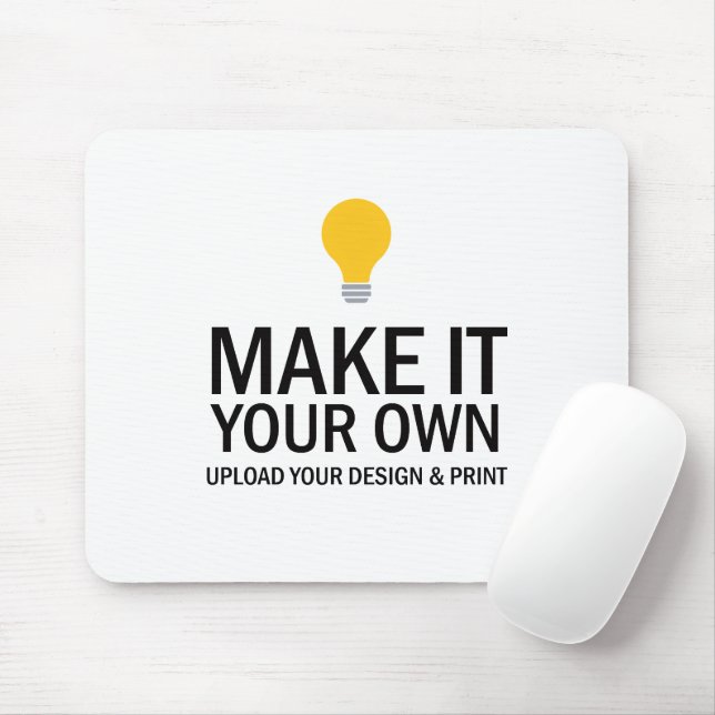 Mousepad Professional Blank Negócios Personalizado Seu Logo (Com mouse)