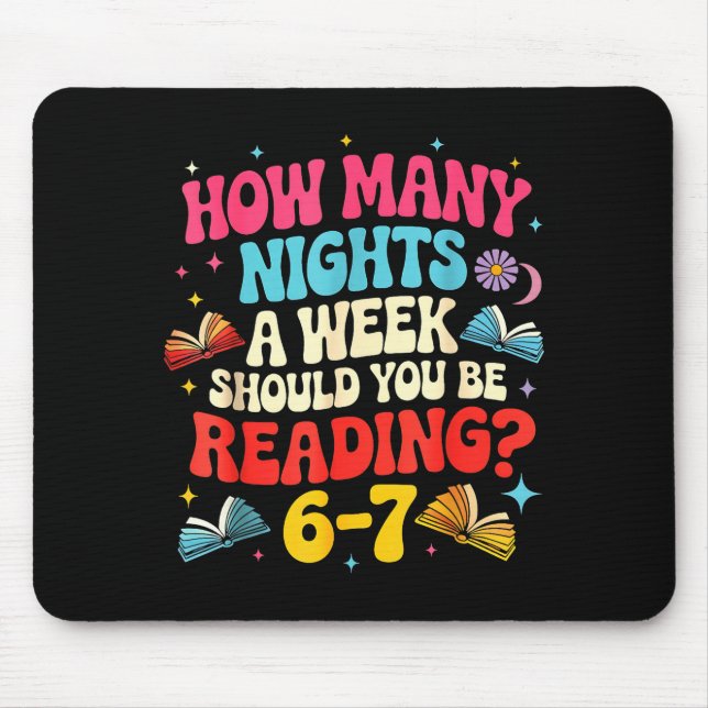 Mousepad Professor 67 Quantas Noites Por Semana Você Deve R (Frente)