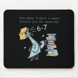 Mousepad Professor 6-7 Quantas Noites Por Semana Você Deve