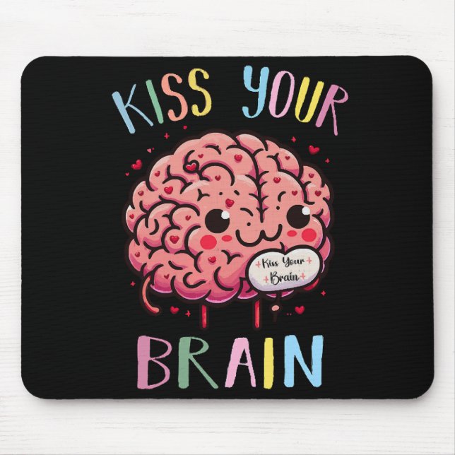 Mousepad Professor Beija Seu Cérebro (Frente)