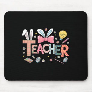 Mousepad Professor Bunny Páscoa Engraçado Teatro De Páscoas
