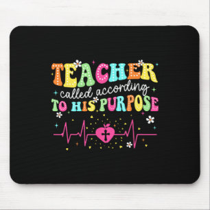 Mousepad Professor Chamado de Acordo com Seu Propósito Cris