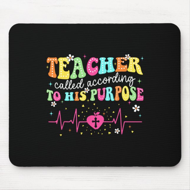 Mousepad Professor Chamado de Acordo com Seu Propósito Cris (Frente)
