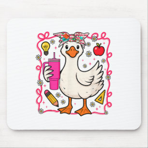 Mousepad Professor Coquete Ganso Bobo De Volta à Escola Pre