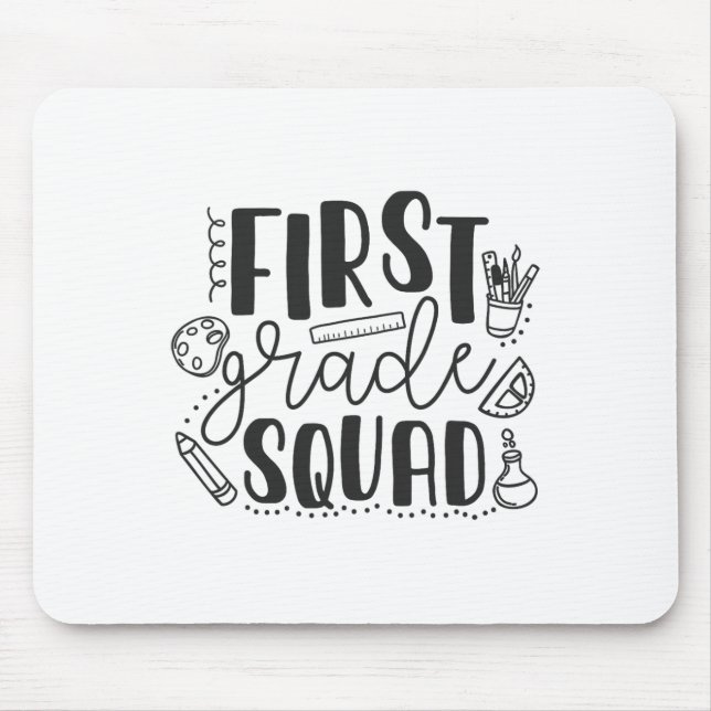 Mousepad Professor da Equipe da Primeira Série  (Frente)