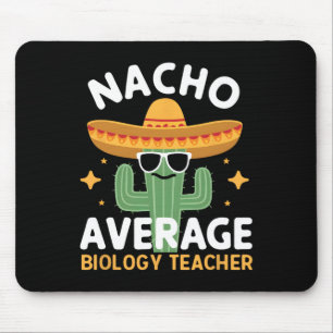 Mousepad Professor de Biologia Média Nacho Cinco De Mayo Me