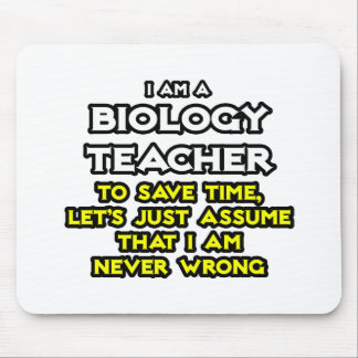 Mousepad Professor De Biologia... Presume Que Nunca Estou E