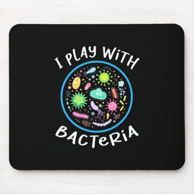 Mousepad Professor de Ciências em Microbiologia (Frente)