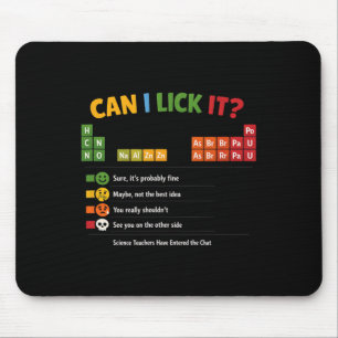 Mousepad Professor de Crianças Divertidas Posso Lamber a Ta