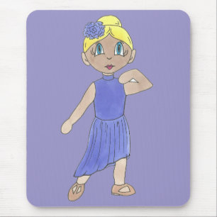 Mousepad Professor de dança de dança lírica moderna - Purpl