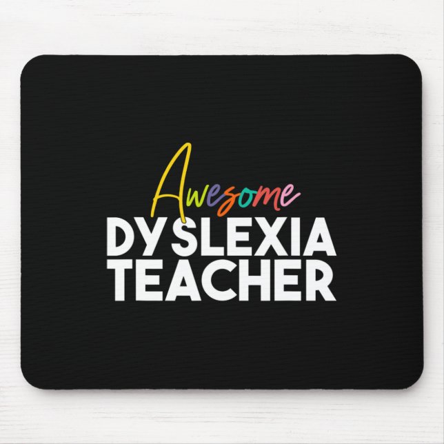 Mousepad Professor de Dislexia (Frente)