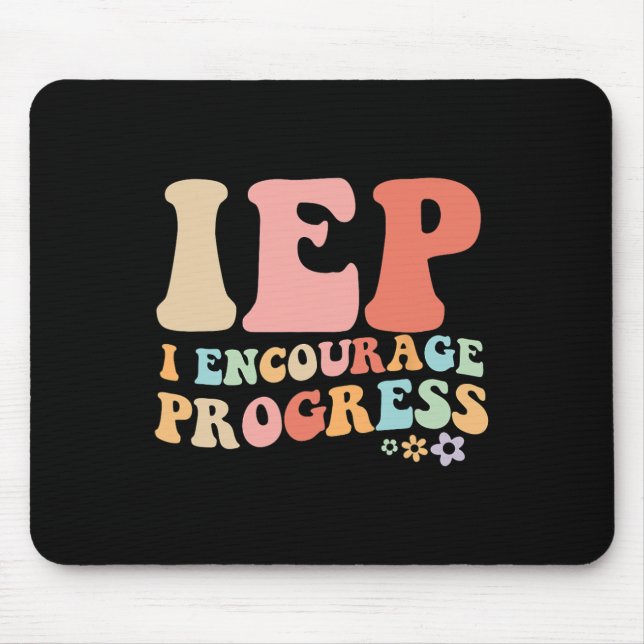Mousepad Professor de Educação Especial que Incentiva o Pro (Frente)
