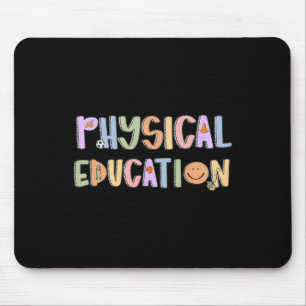 Mousepad Professor de Educação Física Feminina De Volta à E