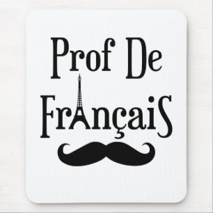 Mousepad Professor de Francês Prof de Français
