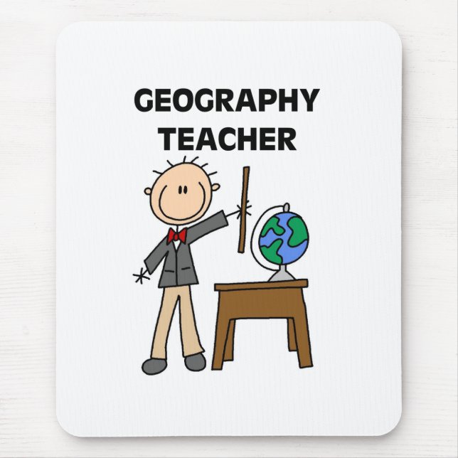 Mousepad Professor de Geografia (Frente)