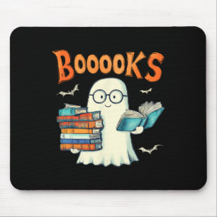 Mousepad Professor de Halloween de Leitura de Livros Fantas