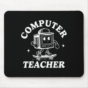 Mousepad Professor de Informática Skate de Computador Ciênc