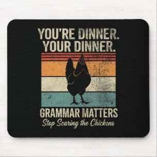 Mousepad Professor de Inglês Engraçado Gramática Pare de As