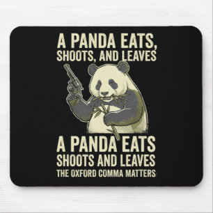 Mousepad Professor de Inglês Gramática Pontuação Humor Oxfo