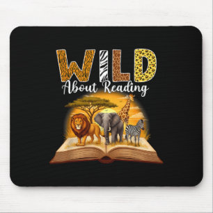 Mousepad Professor de leitura crianças meninos meninas aman