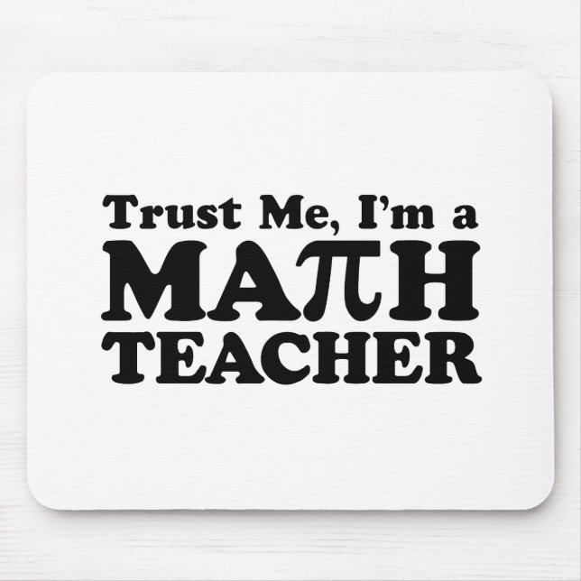 Mousepad Professor de Matemática (Frente)