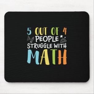 Mousepad Professor De Matemática Lutando Com Matemática
