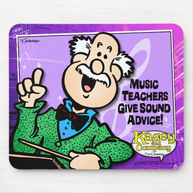 Mousepad Professor de Música (Frente)