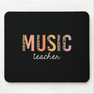 Mousepad Professor de Música Leopardo Encantado de Volta às
