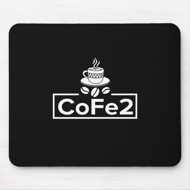 Mousepad Professor de Química Café Lover (Frente)