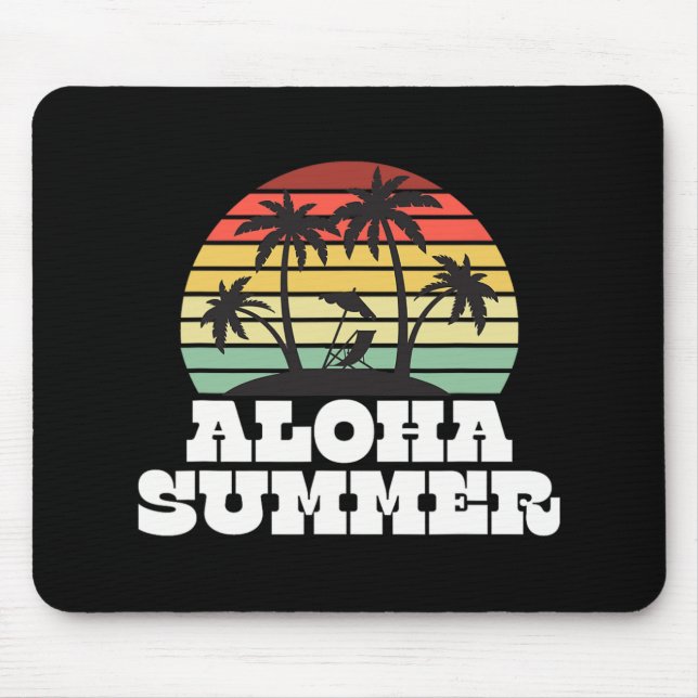 Mousepad Professor De Verão No Último Dia De Férias Escolar (Frente)