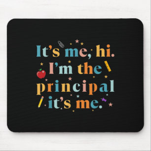Mousepad Professor Divertido Cita-me Olá Sou o Diretor