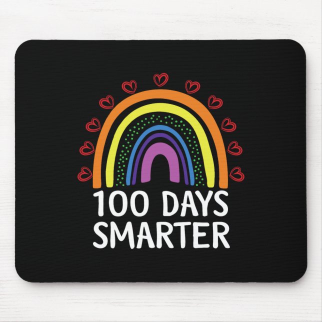Mousepad Professor Do Dia 100 Dias Mais Inteligente Do Arco (Frente)