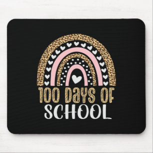 Mousepad Professor Do Dia 100 Dias Rainbow Leopard Boh