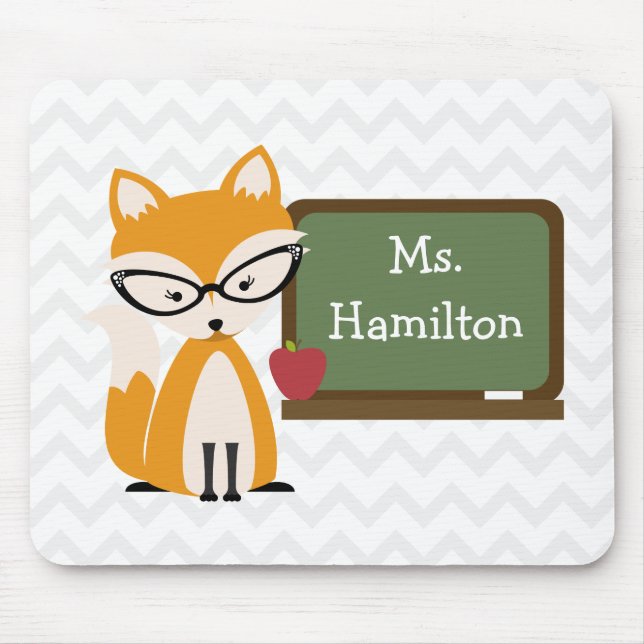 Mousepad Professor do Fox no quadro (Frente)