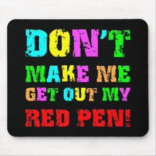Mousepad Professor engraçado