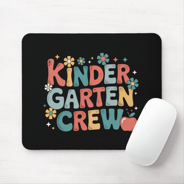 Mousepad Professor Equipe de Volta às Aulas Jardim de Infân (Com mouse)