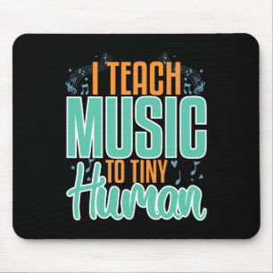 Mousepad Professor Escola de Música Músicos Música Ótimo